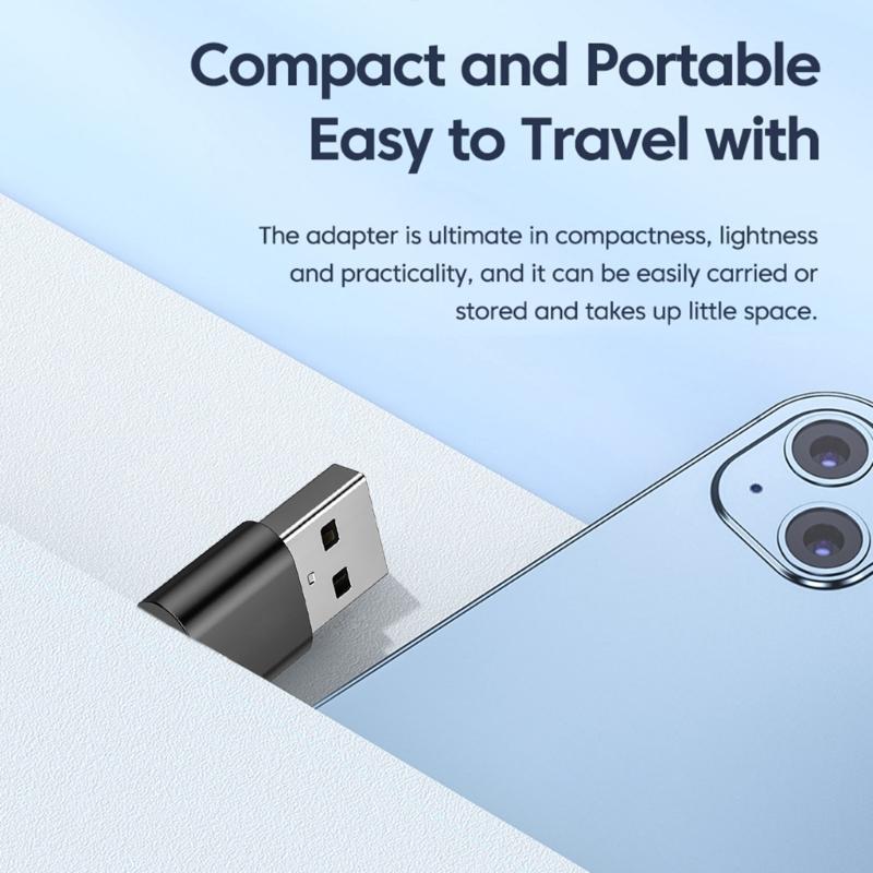 USB C на USB A Конвертер Быстрая Скорость usb3.0 Синхронизация Данных Прочность Для Зарядки Ноутбуков Мобильных Устройств