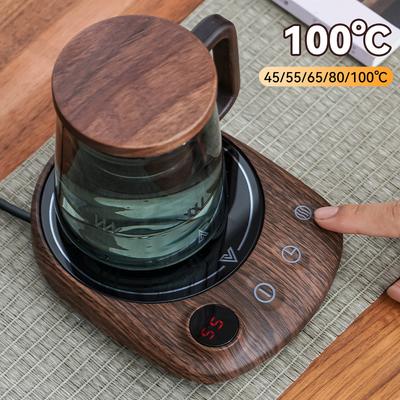 100°C Электрический коврик для кружки Постоянная температура Теплая подставка для кофе Молока Чай Офис Домашний Офис Настольный подогреватель для чашек Подарок