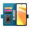 Для vivo Y29 4G Чехол-подставка Кожаный бумажник Чехол для телефона