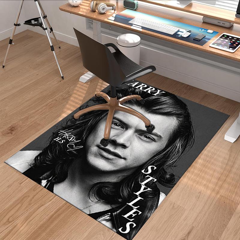 Harry Styles Fashion Carpet For Playroom Bedroom Living Room Sofa Home Decorkids Game Area Rug Nonslip Floor Mat