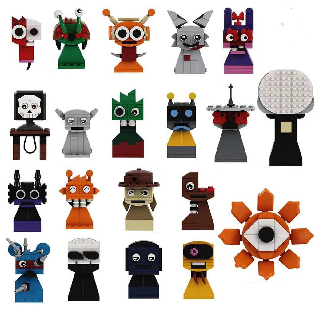 Building Block Toys, Splunky, Block Toys, Music Game Accessories (Stage 2 [20-Piece Set])