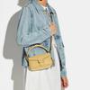 New COACH Tabby Nappa Leather Cloud Bag Pillow Bag Shoulder Bag Crossbody Bag Handbag Small Size Women's Light Yellow C3880-B4VN