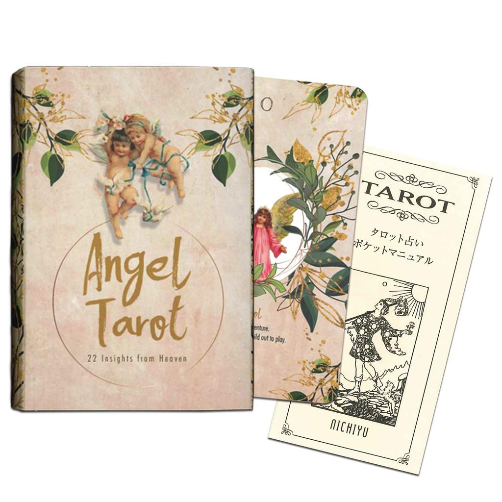 Tarot Card Fortune Telling Angel Tarot Arcana Only 22 Japanese Explanation Manual Included Angel Tarot Card (Major Cards) ``Pocket Manual''