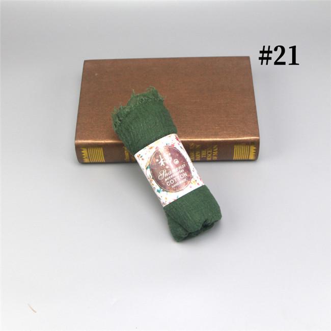 Wholesale Price 70*180cm Women Muslim Crinkle Hijab Scarf Femme Musulman Soft Cotton Headscarf Islamic Hijab Shawls and Wraps