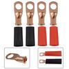 4AWG Wire Lugs Copper Cable Lugs Battery Terminal Connectors Ring Terminals