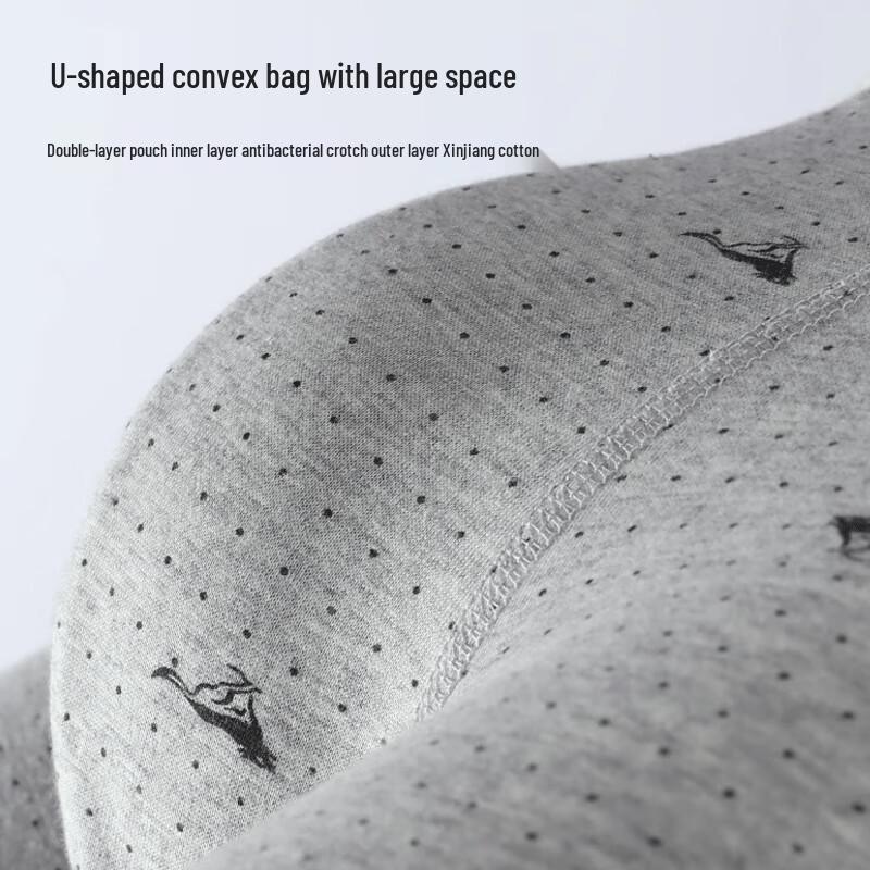 SEPTWOLVES Мужские антибактериальные боксеры-брифы 7A из 100% хлопка