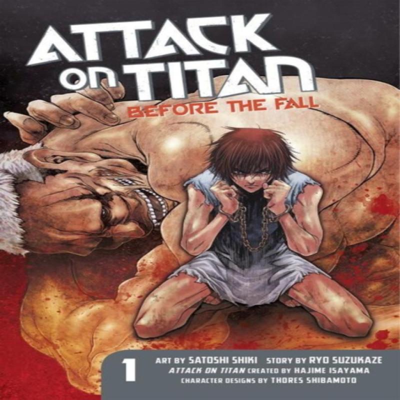 Attack On Titan Before The Fall 1 by Ryo Suzukaze Paperback Book 9781612629100
