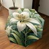 1PC lily flower Automatic Open/Close Umbrella with Windproof, 8-Rib Sturdy Canopy, Durable Ribs, Fashionable Design1209A