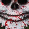 Косплей 3D Хэллоуин Маска на все лицо Страшная Маска Черепа на все лицо ПУ Реалистичные Сценические Реквизиты Хэллоуин