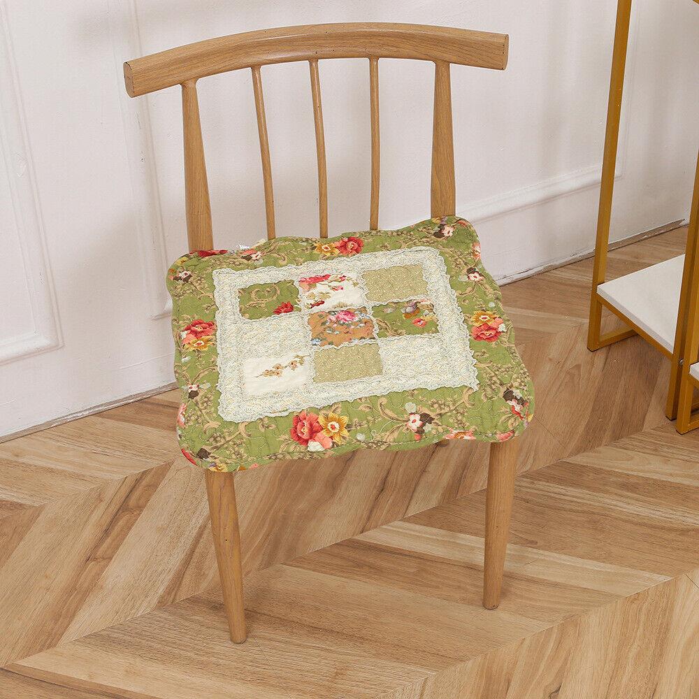 Подушка для стула с завязками, подушка для стула, фермерский дом, цветочное кухонное обеденное сиденье G