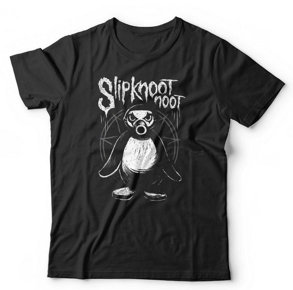 Slipknoot Noot Футболка Унисекс Металл Рок Готика Смешная Пародия Унисекс Футболка