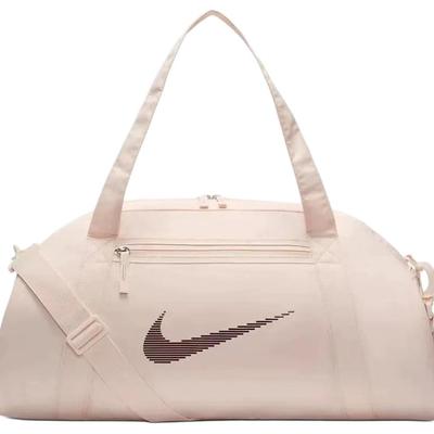 Nike Полиэстеровая спортивная сумка, сумка через плечо, сумка кроссбоди, дамская сумка, унисекс, светло-розовая, повседневная, DR6974-838