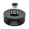 Coffee Tea Warmer Light Milk Hollow Frame Portable Teapot Heater Heating Base for