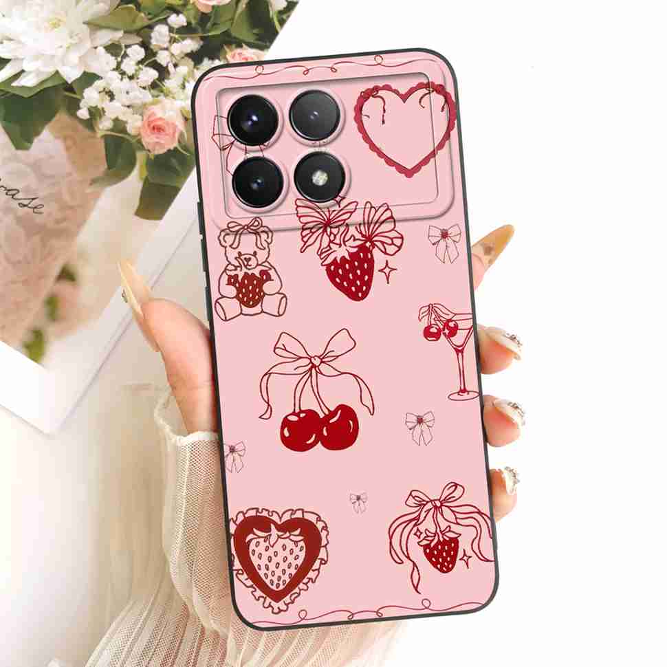 Fashion Luxury Painting For Redmi K70E 2311DRK48C Case Silicone Back Cover For Redmi K 70E K70e 5G Phone Cases Bumper Capa