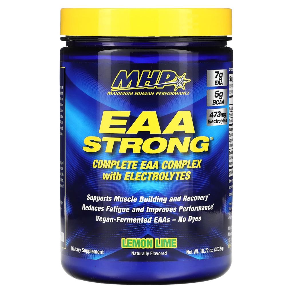 MHP EAA Strong, Lemon Lime Flavor, 10.72 Oz (303.9 G)