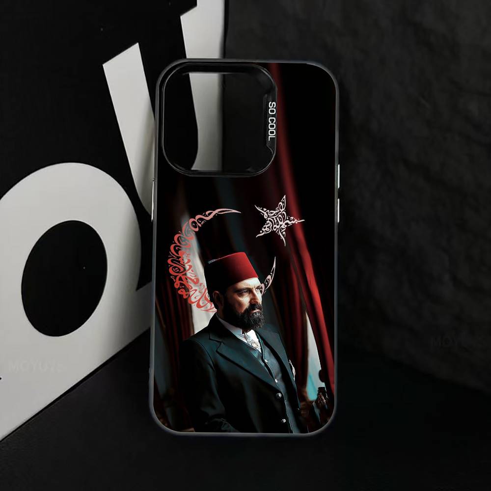 Классический чехол-бампер Empire O-Ottoman для iPhone 17,16,15,14,13,12,11 Plus,Pro Max,XS, Цветной Серебристый Чехол для телефона Funda Cover