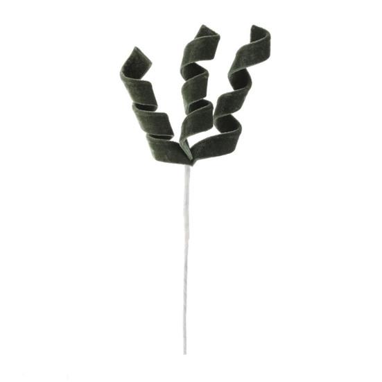 Бархатные спиральные рождественские стебли Красные Белые Зеленые Спиральные рождественские елочные пики DIY Поделки для венка Камины Наполнитель для вазы Праздничное украшение