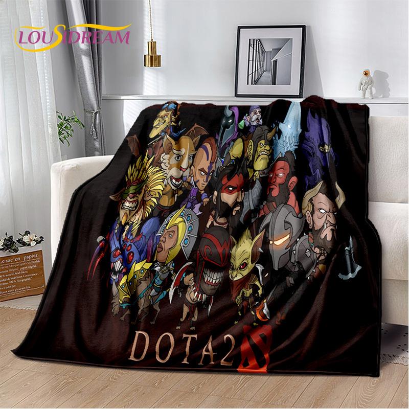RPG Dota2 Классическая Игра Геймерское Одеяло, Мягкое Одеяло-Плед для Дома Спальни Кровати Дивана Пикника Путешествий Офиса Отдыха Покрывало для Детей
