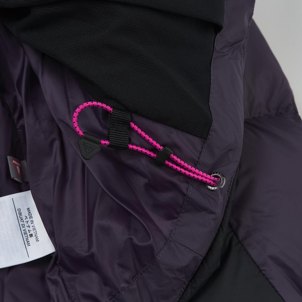 Nike ACG Therma-Fit Adv Lunar Lake PrimaLoft Свободный крой Однотонная хлопковая куртка с капюшоном Мужские куртки Насыщенно-виноградный FV8909-573