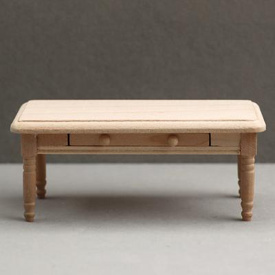 Миниатюрная модель деревянного стола в масштабе 1/12 - DIY миниатюрный реквизит для фотосъемки - Сезонный декор - Идеальный подарок