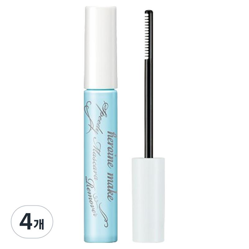 Kiss Me Heroine Make Speedy Mascara Remover, 6.6ml, 4 pcs