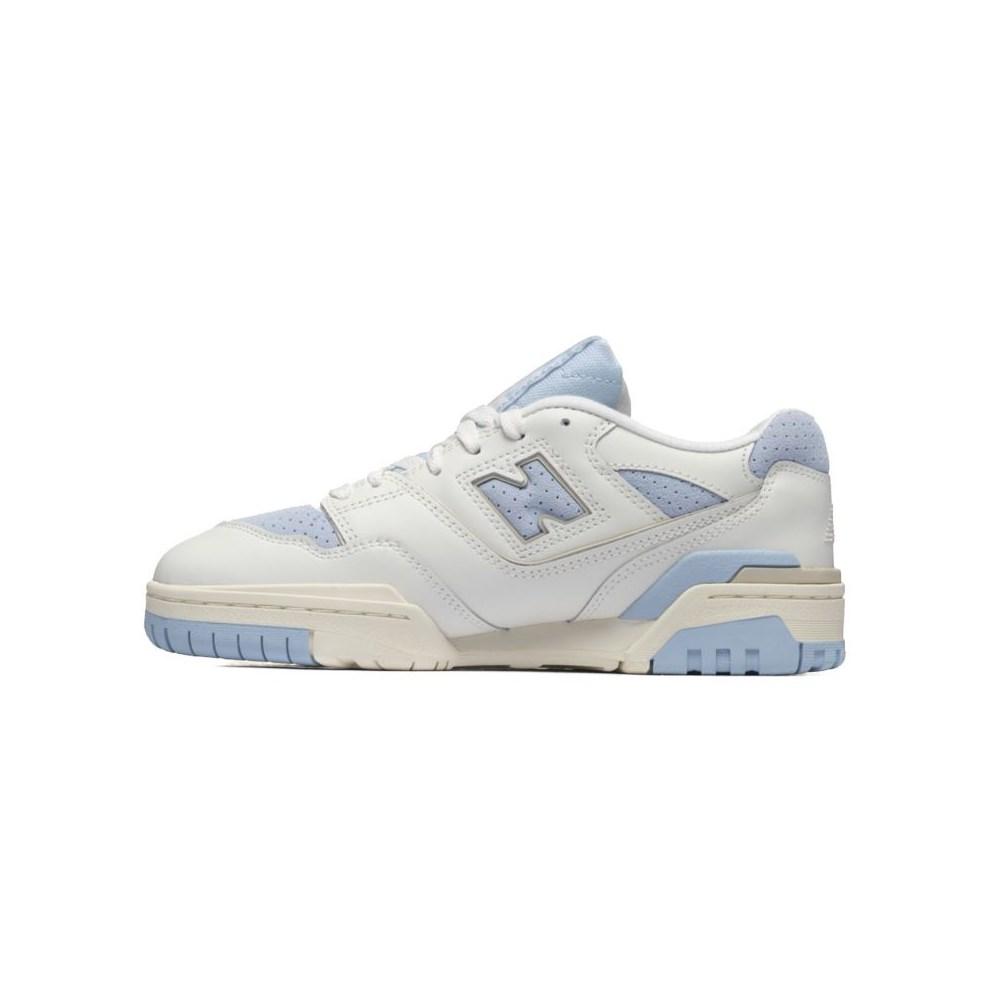 New Balance gsb550lb sneakers natural leather White/Blue