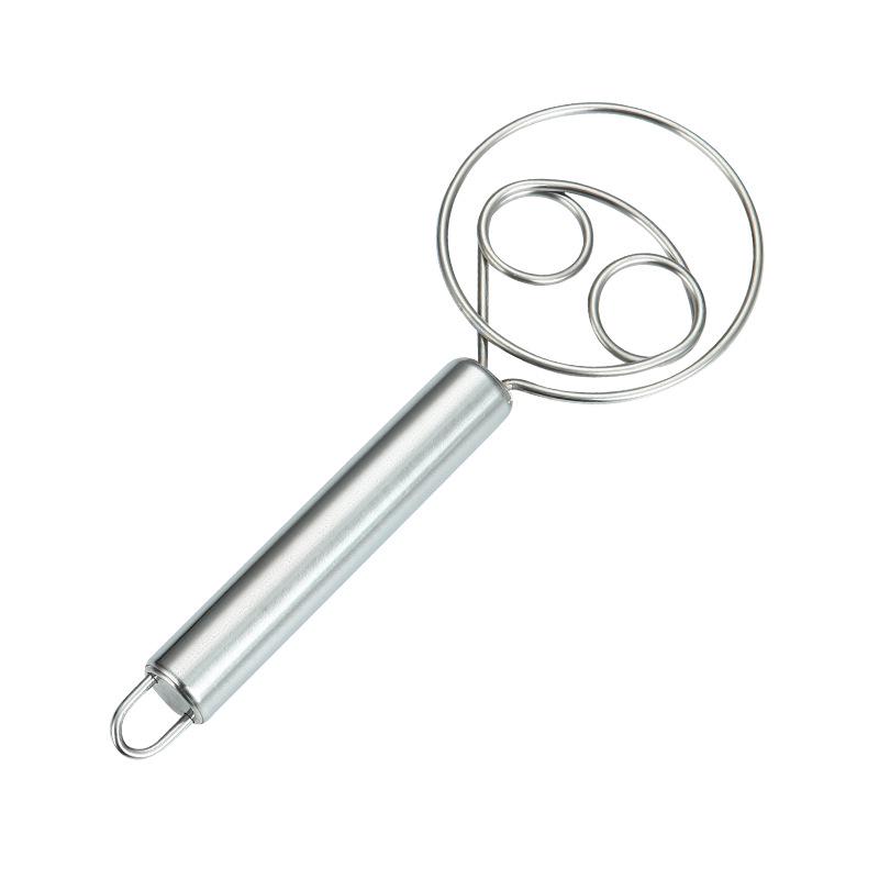 Stainless Steel Double-Loop Whisk for Baking