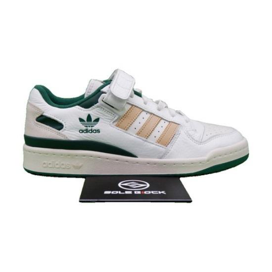 adidas Forum Low Dark Green/Core White/Magic Beige - IE4585