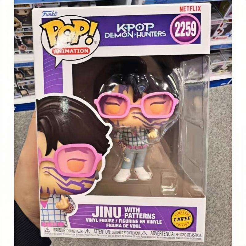 Funko Pop HUNTR/X KPOP Отряд Охотников на Ведьм Руми Зои Мирай Джину Дерпи и Сьюзи Украшение Настольное Украшение Новогодний Подарок для Фанатов