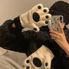 Перчатки Bear для девочек, зимние, теплые, с утолщением из флиса, Bear PAWS, Bear PAWS, для велоспорта, для любителей зимы, с шейным воротником