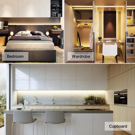 Светодиодная лента Регулируемая Длительное время ожидания Безопасная Гибкая Время Улучшить Атмосферу Высокая Яркость