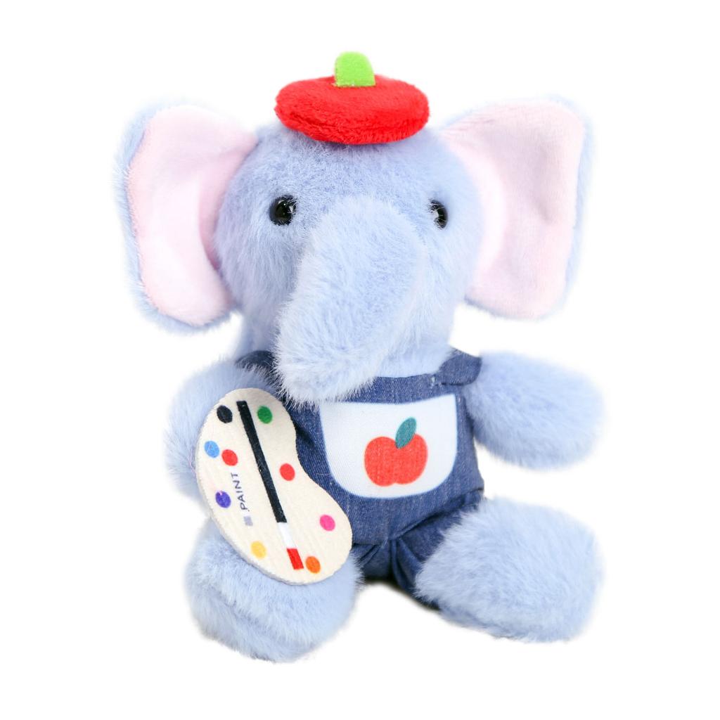 Vitality Baby Elephant Doll Pendant Plush Toy Elephant Doll Keychain Gift Girl Bag Pendant Rag Doll