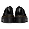 Dr. Martens 1461 Лакированные Оксфорды на Платформе Черный Lucido Мужские Кроссовки 26647001