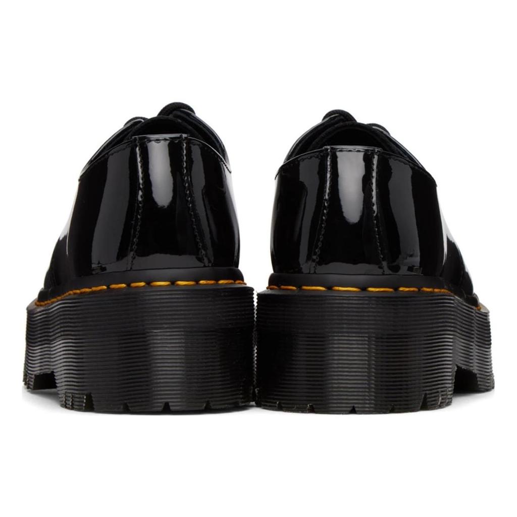 Dr. Martens 1461 Лакированные Оксфорды на Платформе Черный Lucido Мужские Кроссовки 26647001