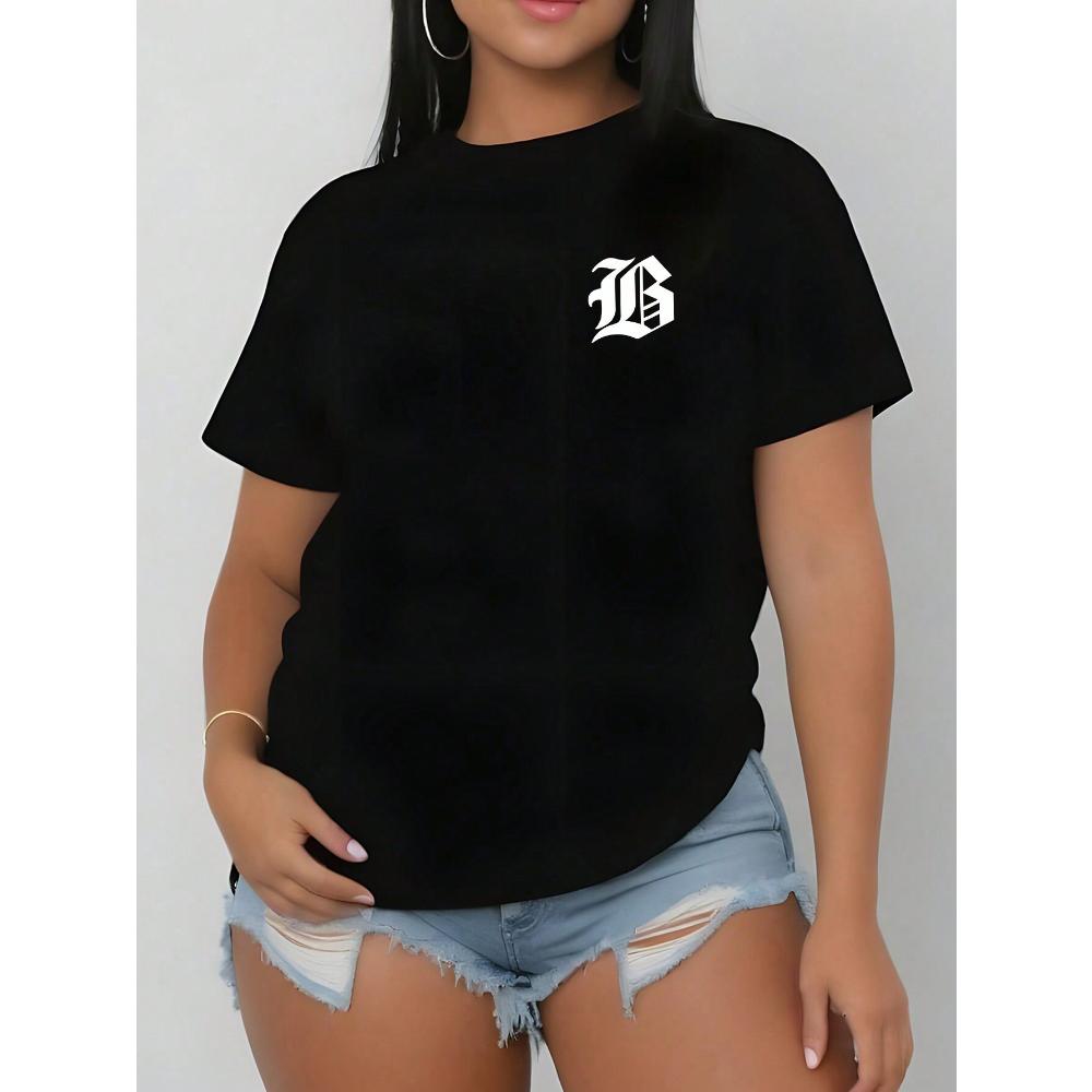 Женская повседневная футболка с коротким рукавом, удобная, круглый вырез, короткий рукав, модный уличный цифровой топ для женщин