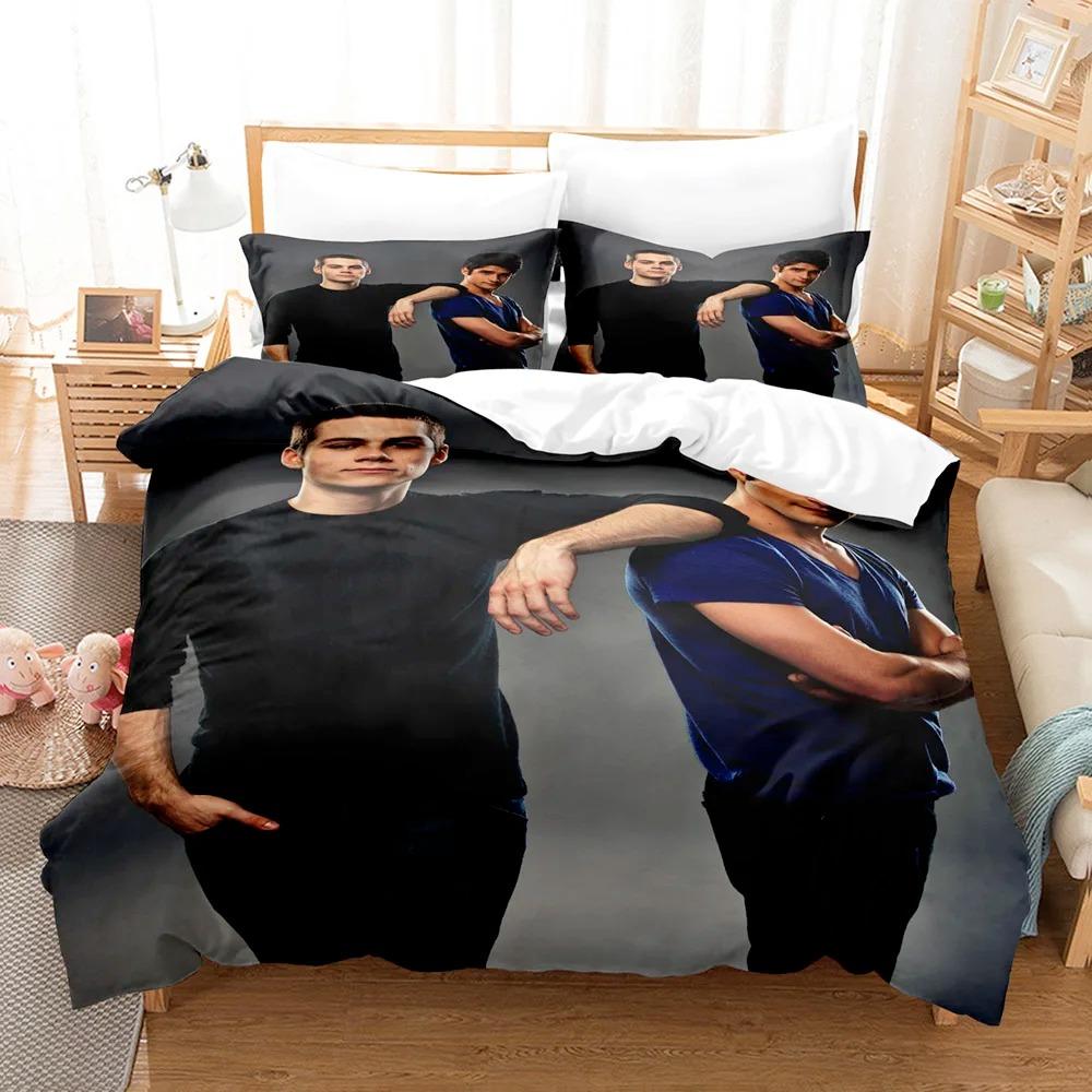 Teen Wolf Bedding Collection Single Duvet Cover Double Size With Bed Linen Queen King For Adults Room Decor Populoar American Tv Show