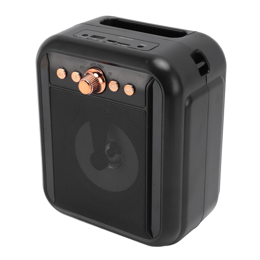 Karaoke Machine Clear Sound 3000mAh Battery Lower Noise Lightweight Bluetooth Karaoke Speaker