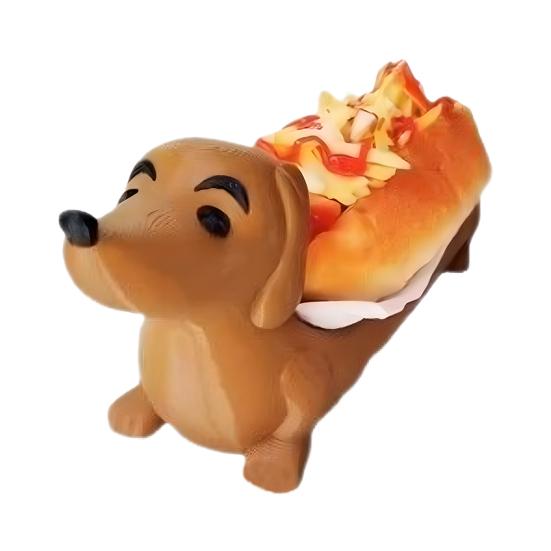 Поднос для таксы, многоразовый поднос для хот-догов, поднос для блюд в форме таксы, тарелка для еды, поднос для сэндвичей и закусок