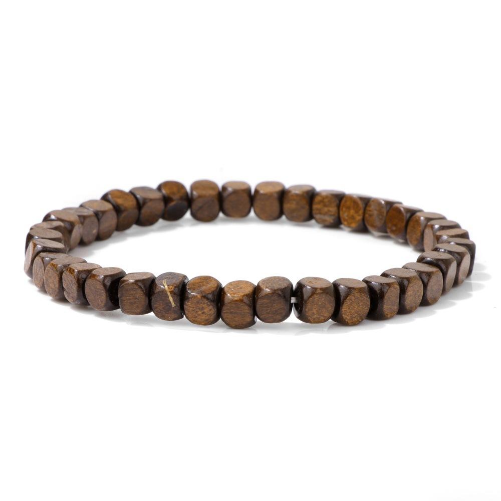 JYL TS Bracelet Men's Volcanic Stone Crown Set Bold Enhances Authority And Luck
