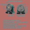 Portable Battery-powered Heater For Camping Office Use With 3 Heat Settings, Fan Mode And Advanced Safety Featuresp