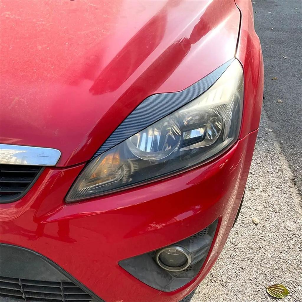 ABS фары для бровей, веки, наклейки на фары, крышка для FORD Focus 2 MK2 2,5, внешняя крышка, накладка, автомобильные аксессуары 2008-2011 гг.