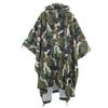 PU1702 Camouflage Pattern Peebles Poncho Poncho Men's Used