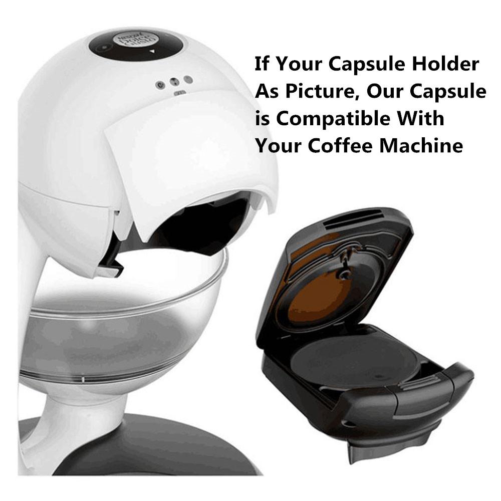 ICafilas Для Dolce Gusto Lumio Капсулы из нержавеющей стали для кофе, Многоразовые фильтры для кофе Dolci Gusto, Темпер для молотого кофе