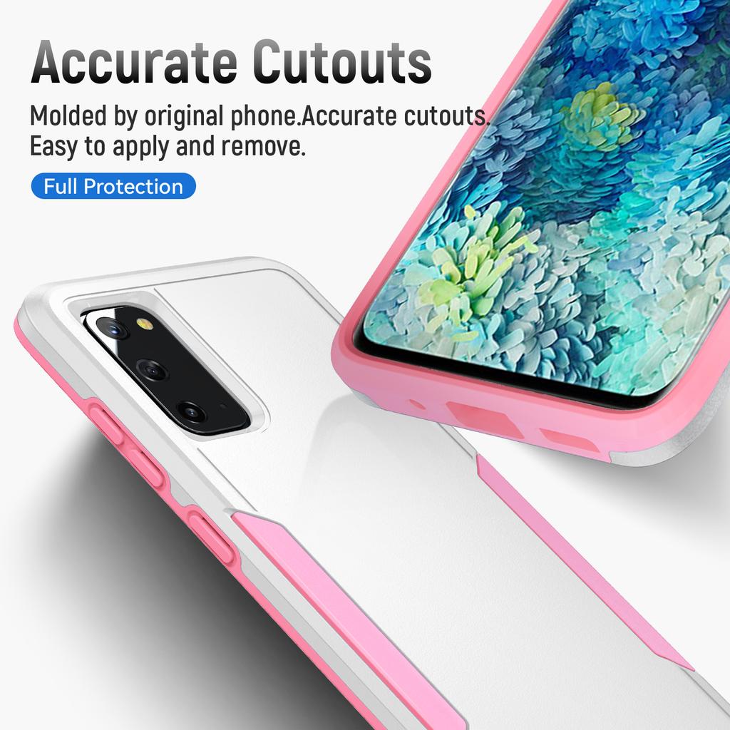 Anti -Shock Matte Armor Case For Samsung Galaxy S23 S20 S21 Plus S22 Ultra 5g S21 Fe A54 A14 A53 A33 A73 A52s A52 A72 A32 A12 A13