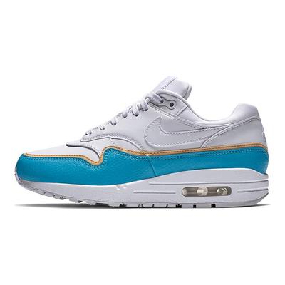 Air Max 1 Подкладка Белый Синий Женский 881101-103
