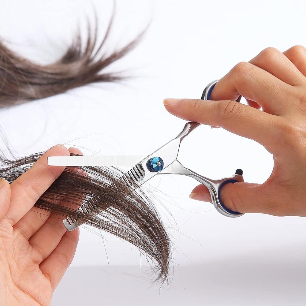 Level Entry Steel Stainless Scissors For Hair Thinning Clipper Barber Shop Apprentice Hairdressing Haircut Trim Tools