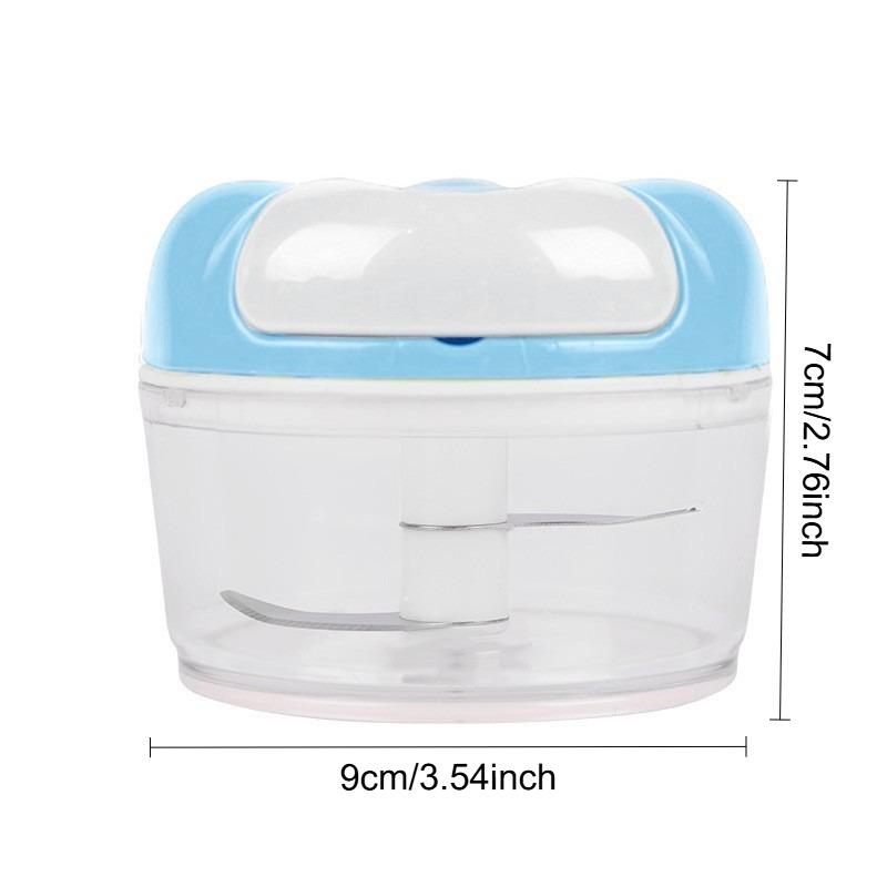 Mini Food Garlic Vegetable Grinder Portable Multifunctional Onion Vegetable Machine Easy Garlic Masher Kitchen Artifact