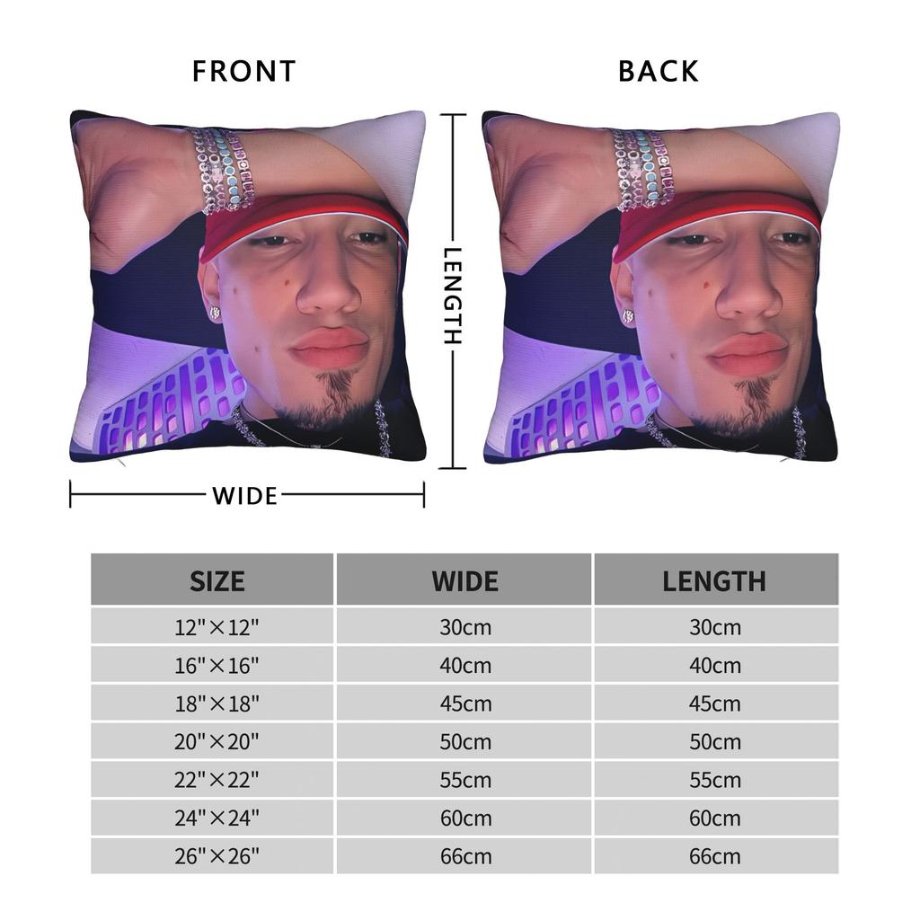 Omar Courtz Singer Pillowcases Morden Pillow Case For Sofa Car Home Decor Comfy Pillow Cover