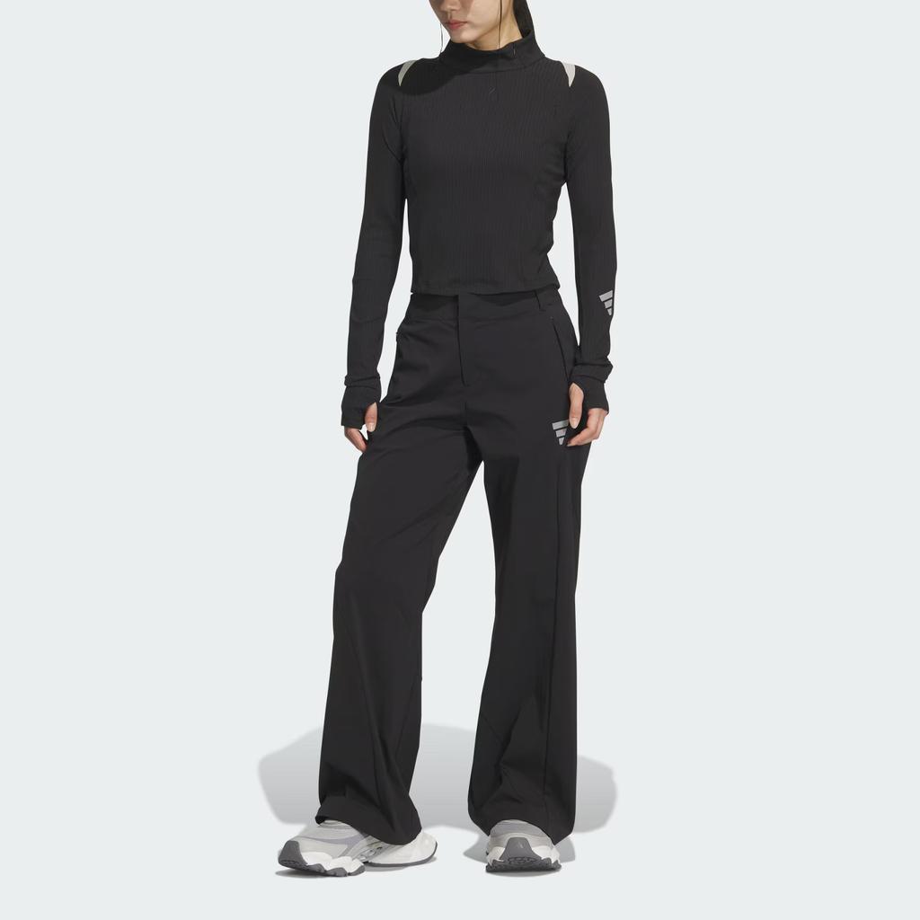 Adidas Fos Future Style Logo Athletic Slim Fit Comfortable Long Sleeve T-Shirt Women Tops KS0060