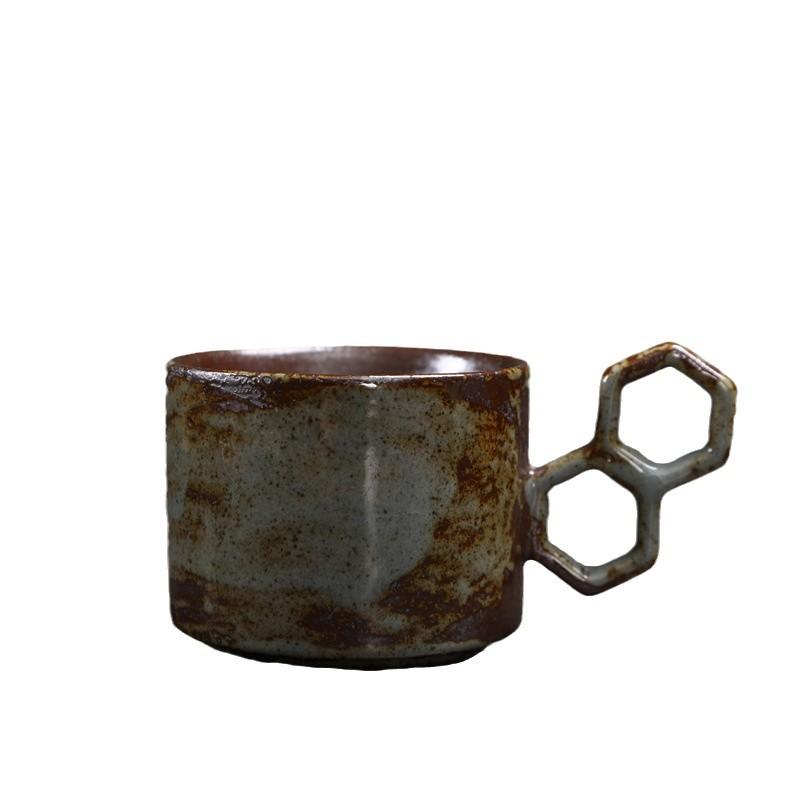 Creative Medieval Ceramic Mug Vintage Coffee Cup Ceramic Cup Nordic Afternoon Tea Cup